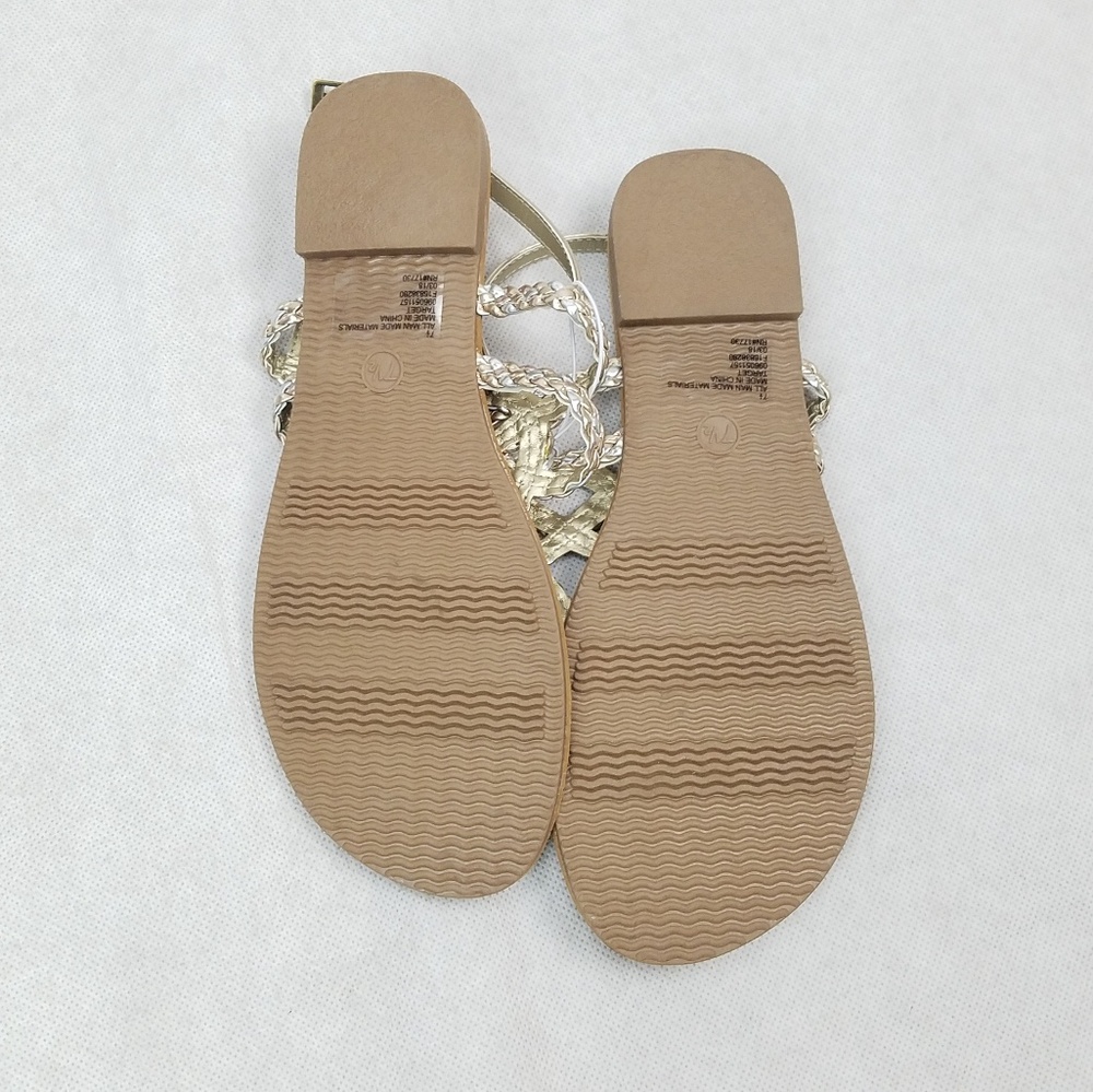 NEW Jana Braided Thong Ankle Strap Sandal Boho - Picture 6 of 6